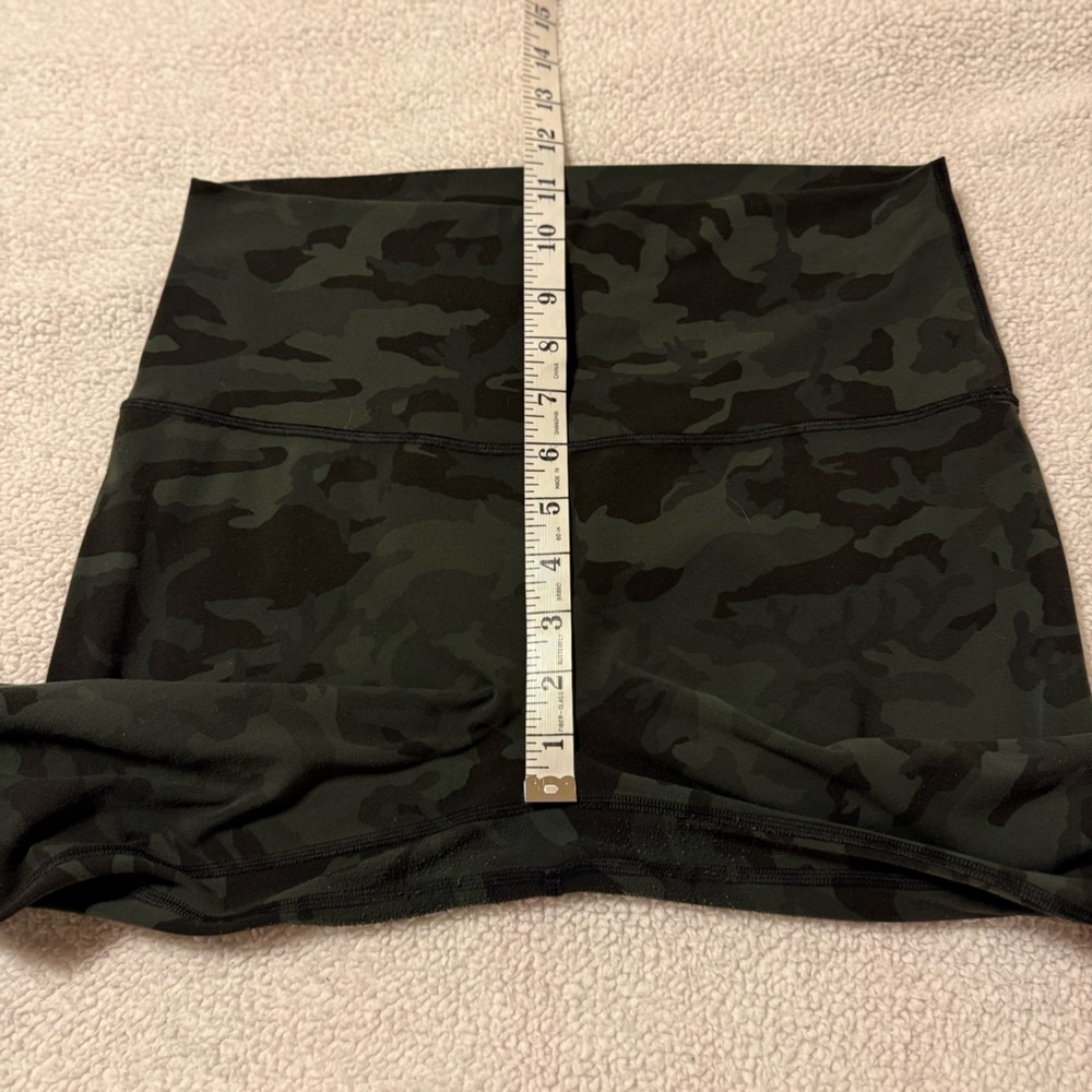 Lululemon Align Pant Full Length 28" Leggings Incognito Camo Multi Gator Green - Picture 9 of 16